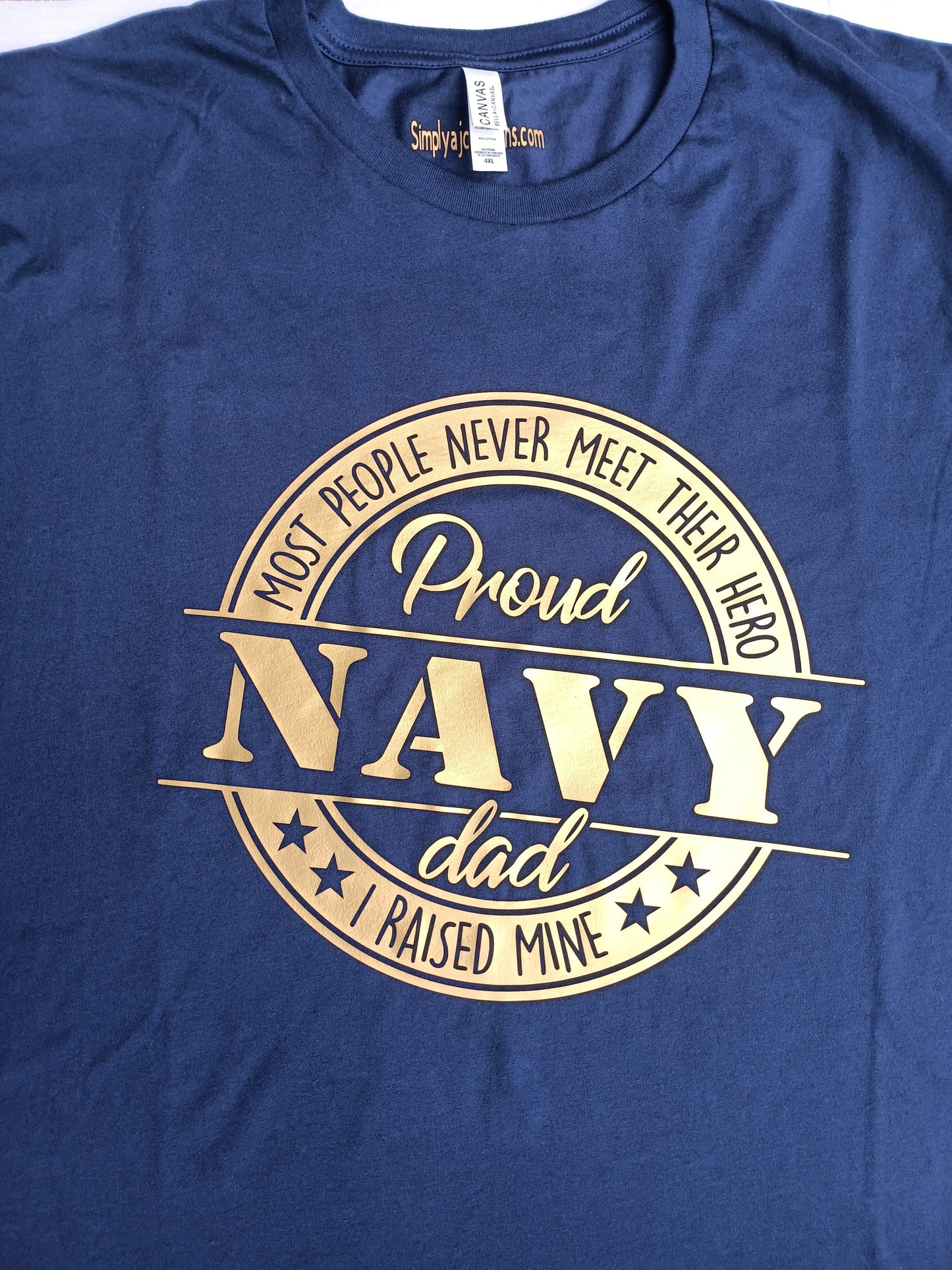 Navy Dad/Will be available on website 5/29