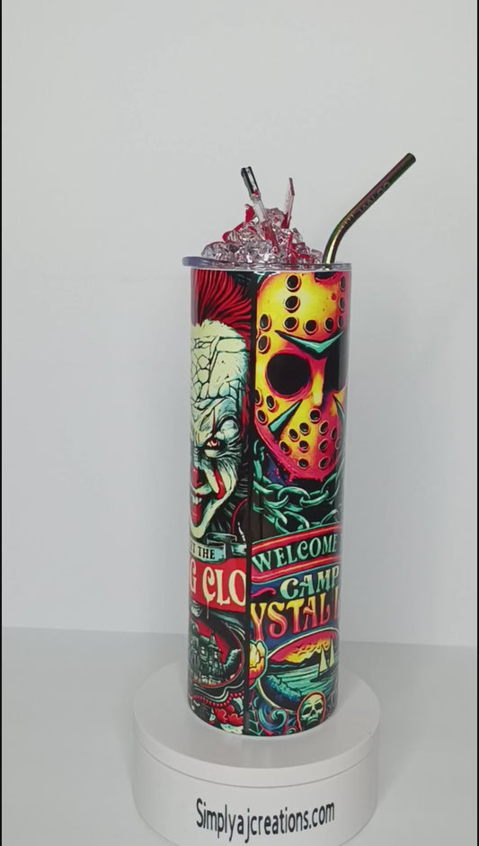 3D Halloween Customized Tumbler